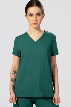 Uniformix Bluzy-Bluza medyczna damska Med Couture INSIGHT, 2411 HNTR