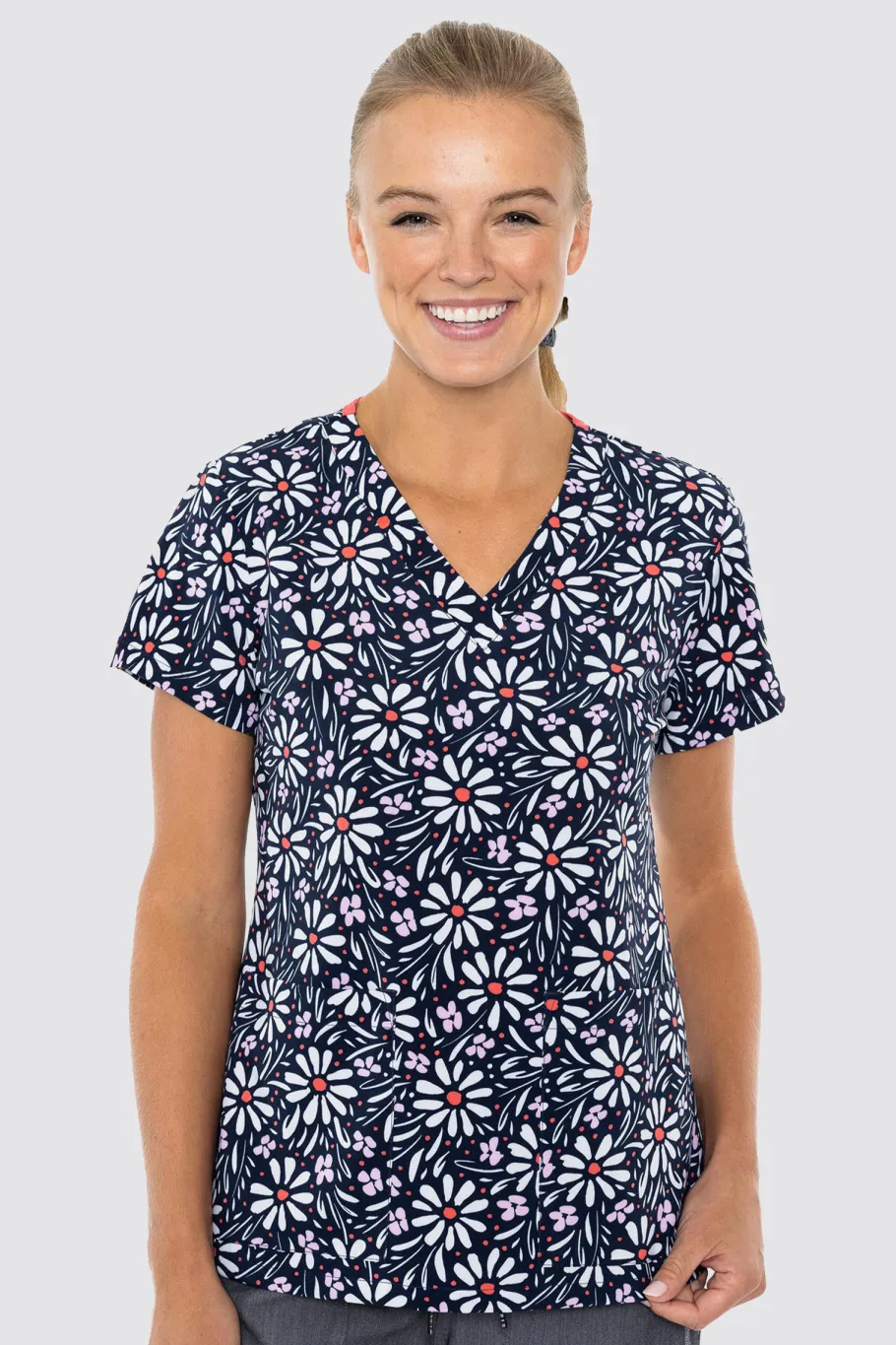 Uniformix Stomatologia|Pozostałe-Bluza medyczna damska Med Couture PRINT, 8564 SMRD
