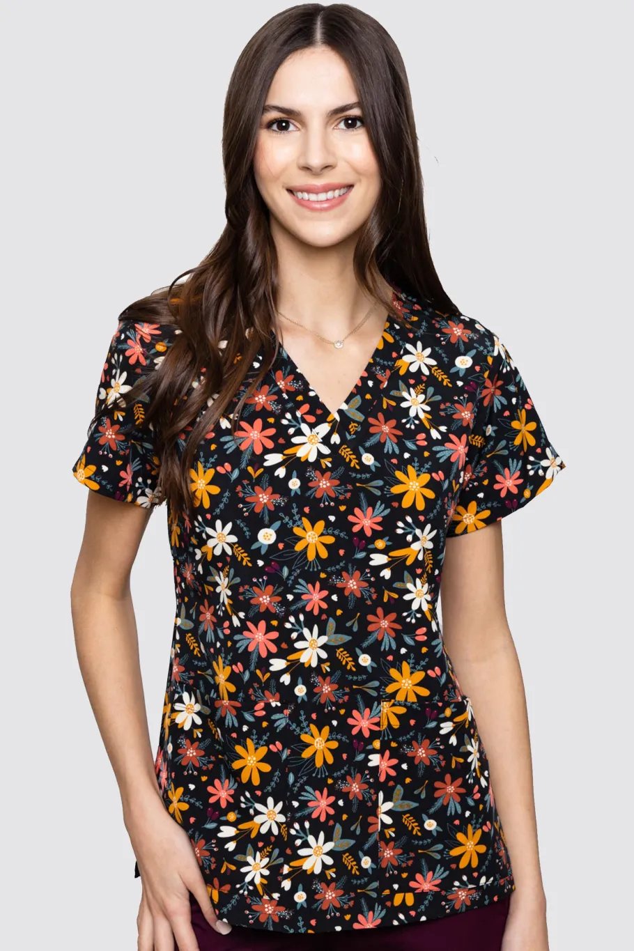 Uniformix Stomatologia|Pozostałe-Bluza medyczna damska Med Couture PRINT, 8564 HVFL