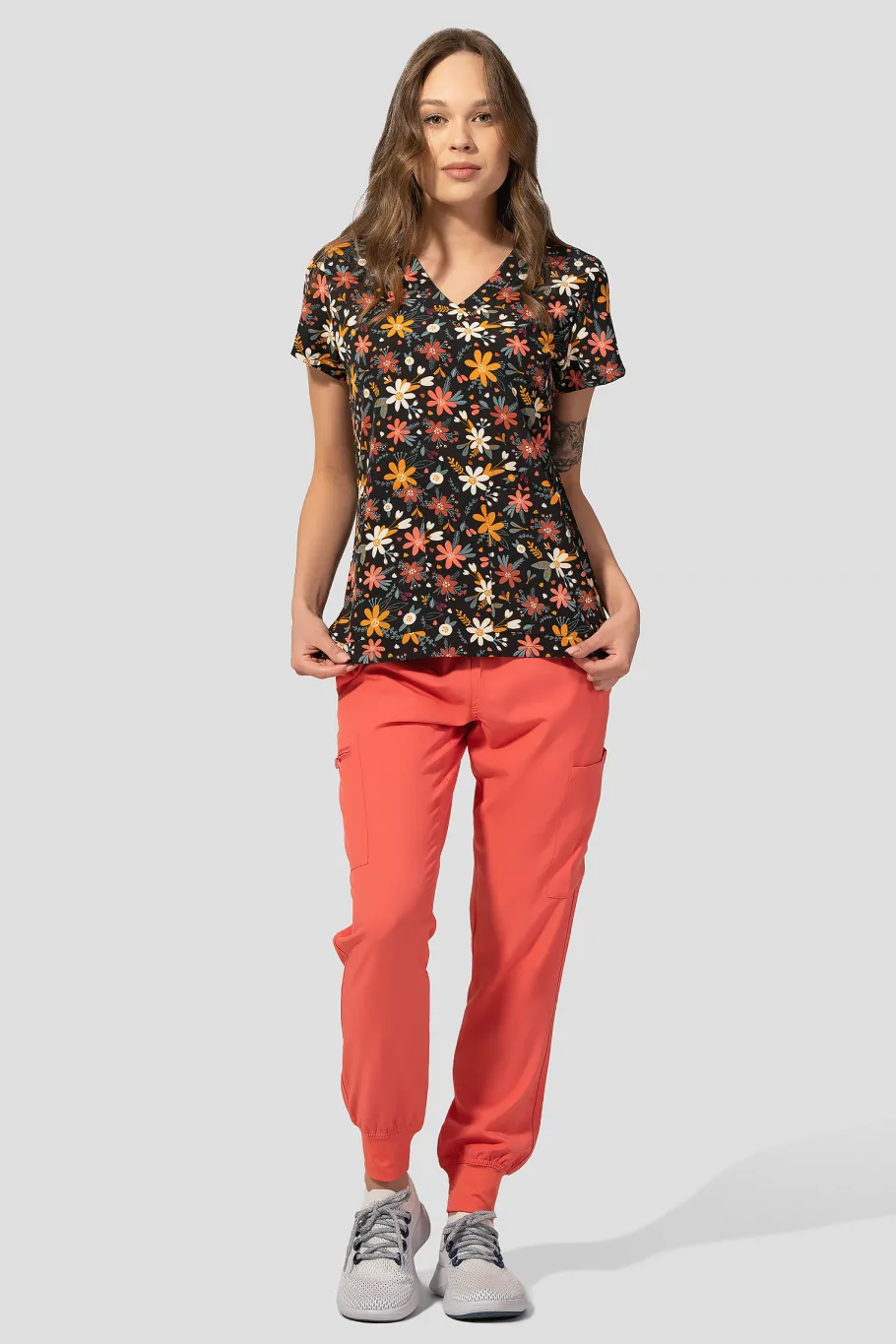Uniformix Stomatologia|Pozostałe-Bluza medyczna damska Med Couture PRINT, 8564 HVFL
