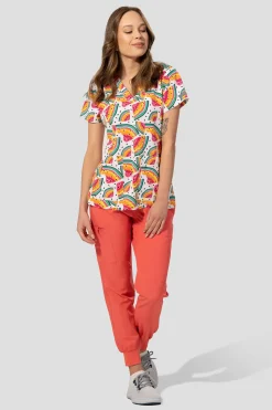 Uniformix Stomatologia|Pozostałe-Bluza medyczna damska Med Couture PRINT, 8564 WAME