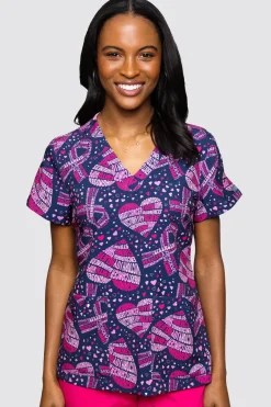 Uniformix Stomatologia|Pozostałe-Bluza medyczna damska Med Couture PRINT, 8564 CCAW