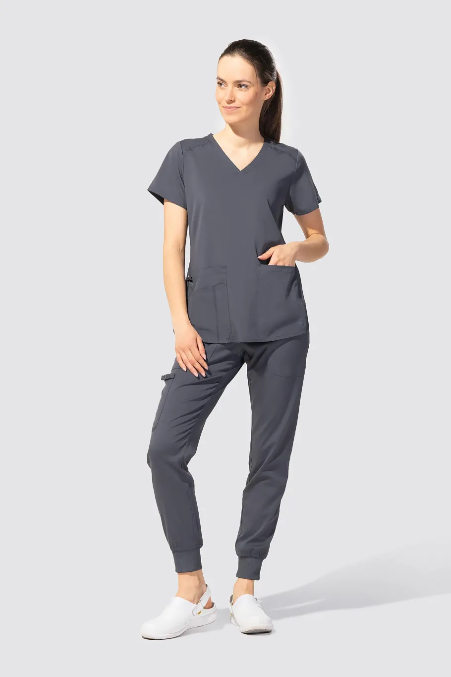 Uniformix Fizjoterapia|Bluzy-Bluza medyczna damska Med Couture Performance Touch, 7459-PWTR