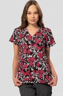 Uniformix Stomatologia|Pozostałe-Bluza medyczna damska Med Couture PRINT, 8564 PKPW
