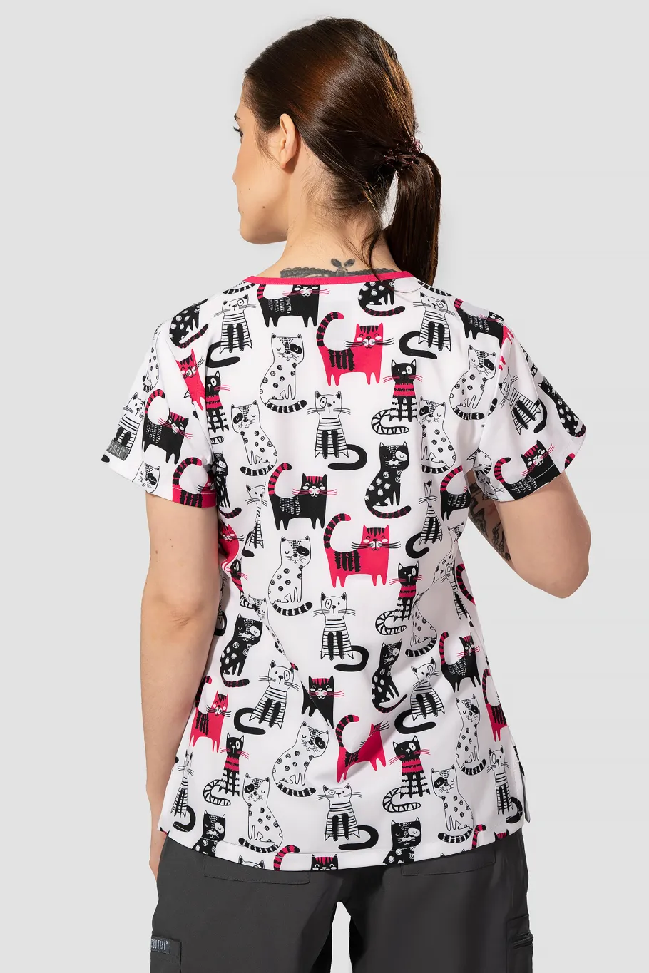 Uniformix Stomatologia|Pozostałe-Bluza medyczna damska Med Couture PRINT, 8564 CTTS