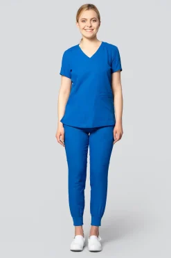 Uniformix Bluzy-Bluza medyczna damska Med Couture INSIGHT, 2411-ROYL