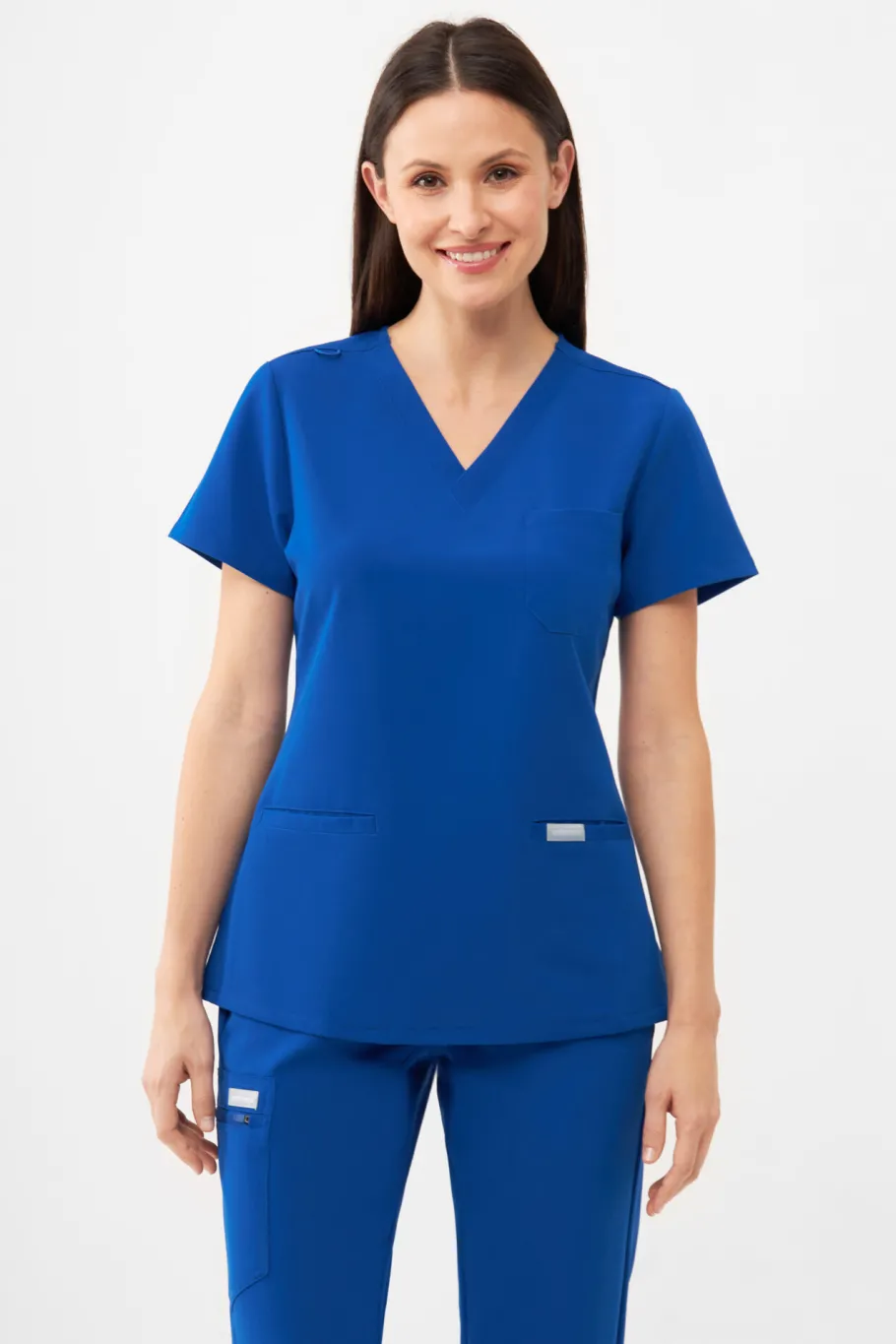 Uniformix Fizjoterapia|Kosmetologia-Bluza medyczna damska RayOn, 3000, Royal Blue