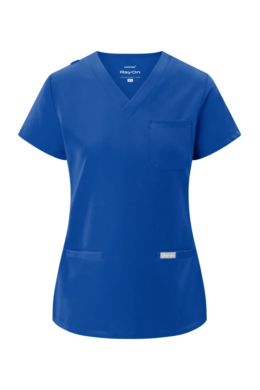 Uniformix Fizjoterapia|Kosmetologia-Bluza medyczna damska RayOn, 3000, Royal Blue