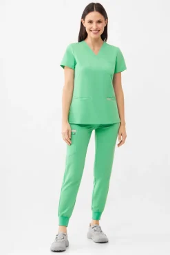 Uniformix Fizjoterapia|Kosmetologia-Bluza medyczna damska RayOn, 3000, Spring Bud