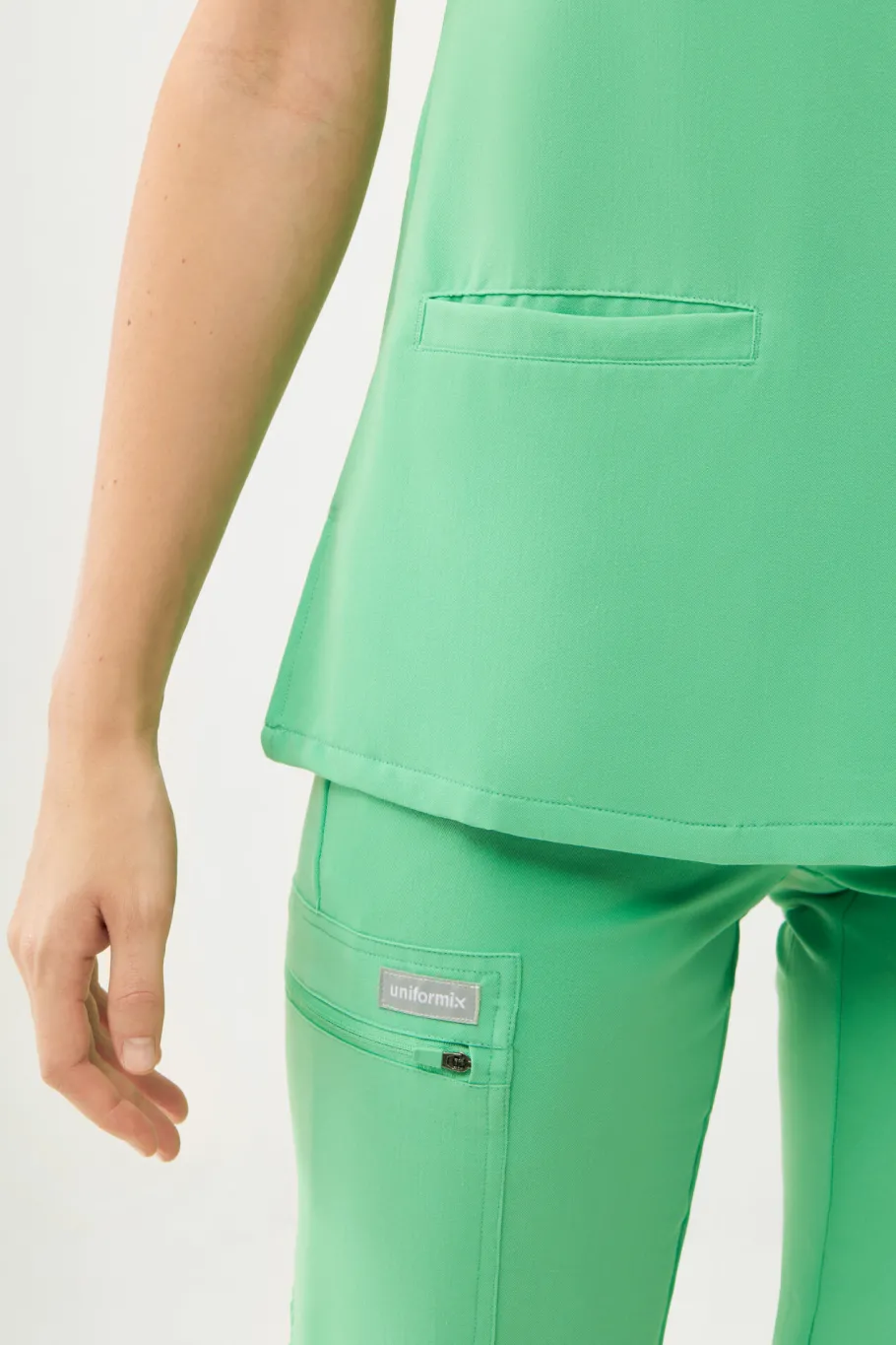 Uniformix Fizjoterapia|Kosmetologia-Bluza medyczna damska RayOn, 3000, Spring Bud