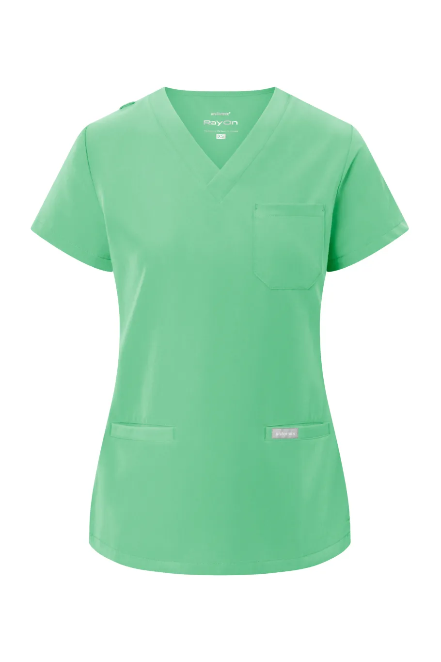 Uniformix Fizjoterapia|Kosmetologia-Bluza medyczna damska RayOn, 3000, Spring Bud
