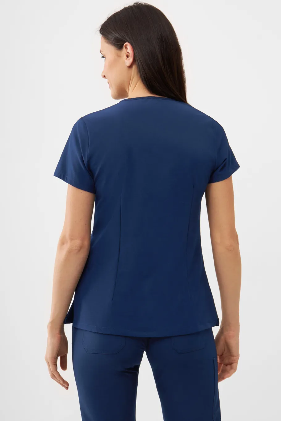 Uniformix Fizjoterapia|Kosmetologia-Bluza medyczna damska , Super Flex 4000-Navy