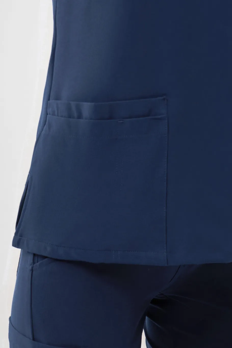 Uniformix Fizjoterapia|Kosmetologia-Bluza medyczna damska , Super Flex 4000-Navy