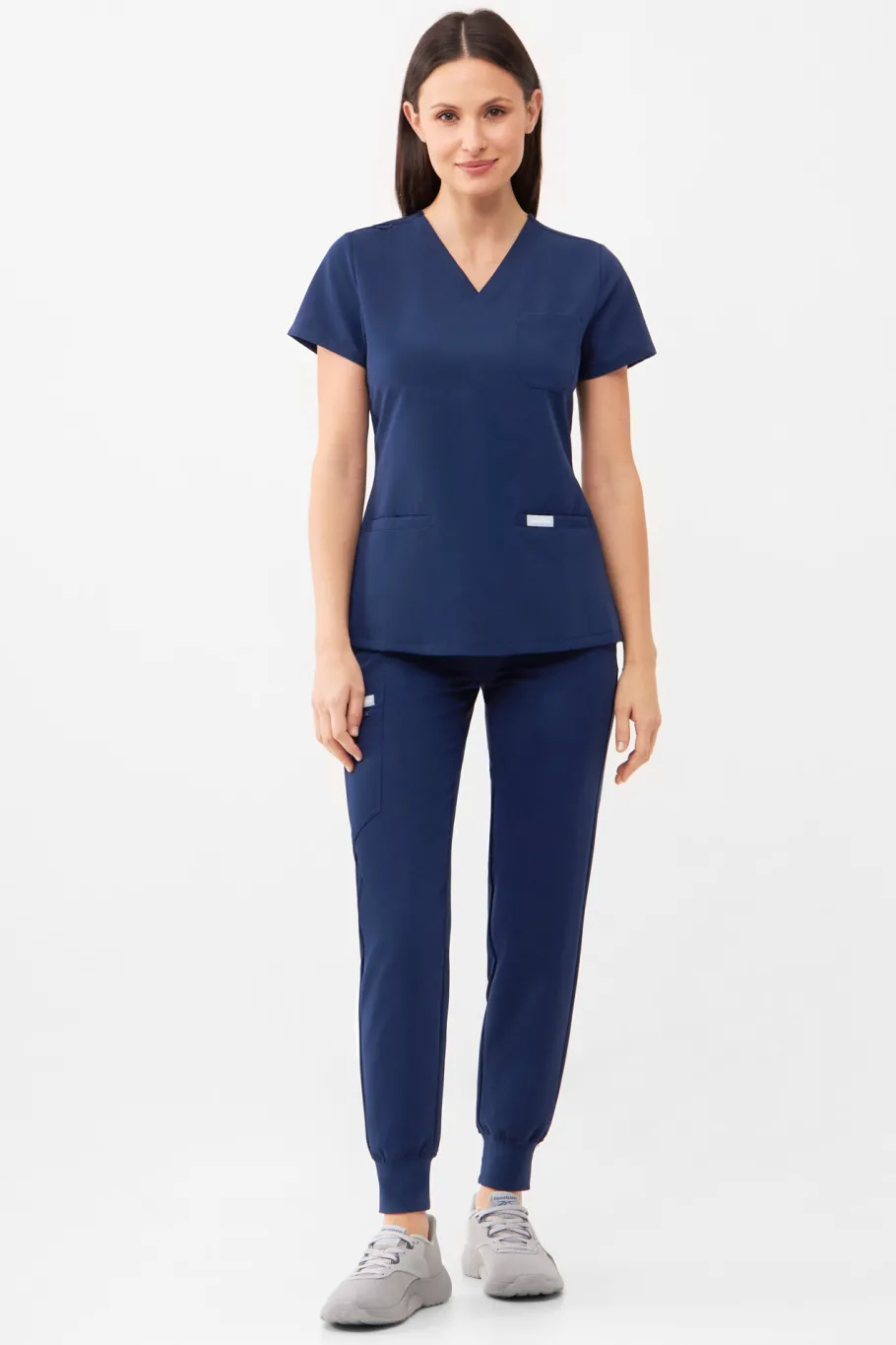 Uniformix Fizjoterapia|Kosmetologia-Bluza medyczna damska RayOn, 3000, Navy