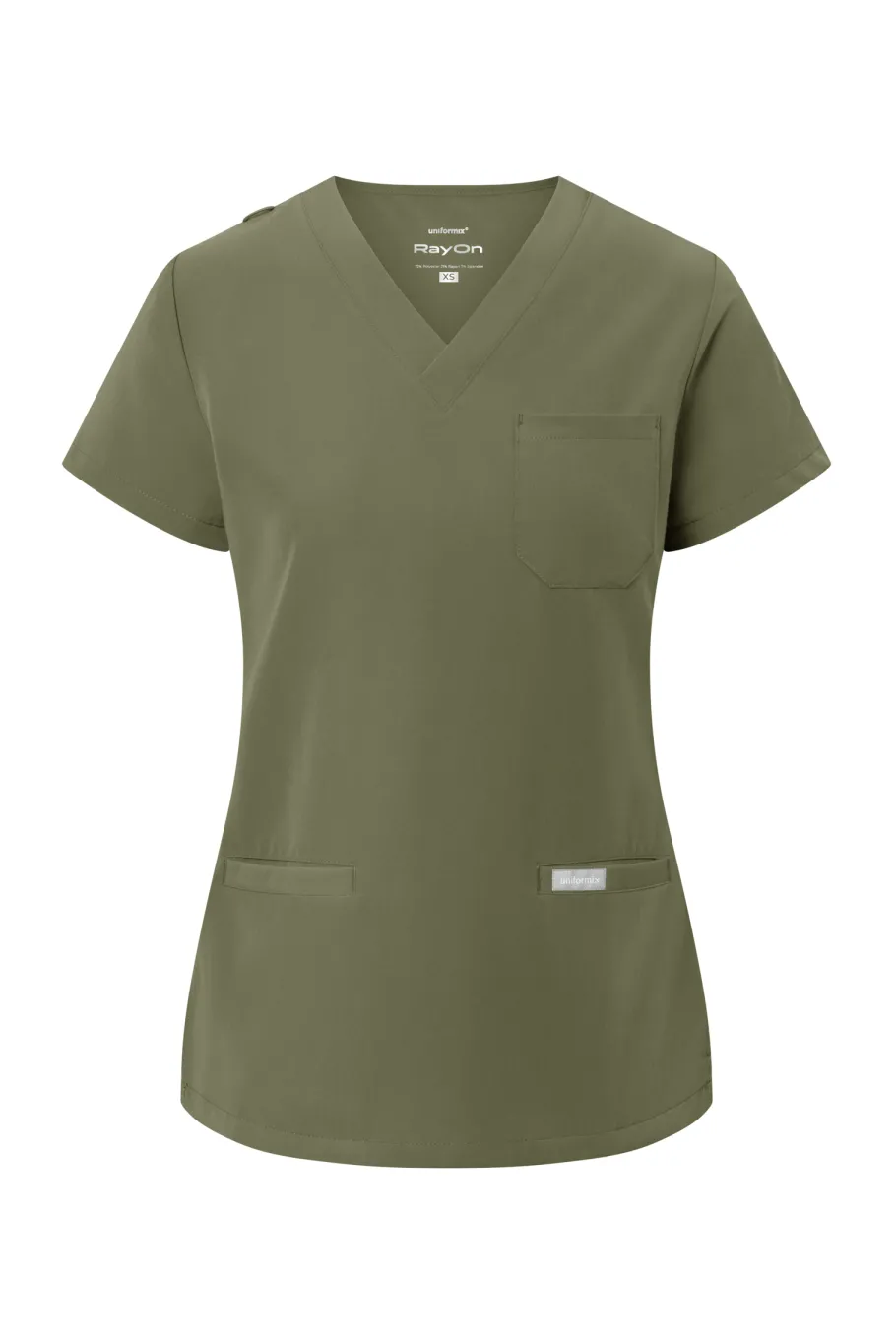 Uniformix Fizjoterapia|Kosmetologia-Bluza medyczna damska RayOn, 3000, Tea Leaf