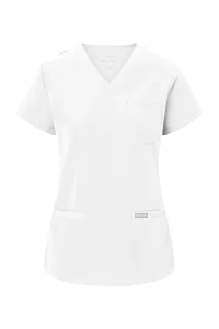 Uniformix Fizjoterapia|Kosmetologia-Bluza medyczna damska RayOn, 3000, White