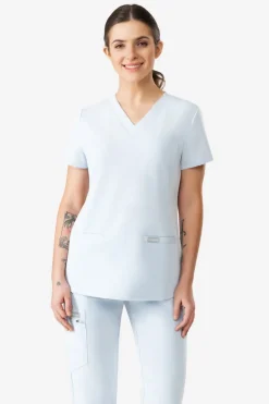 Uniformix Fizjoterapia|Kosmetologia-Bluza medyczna damska RayOn, 3000, Sky blue