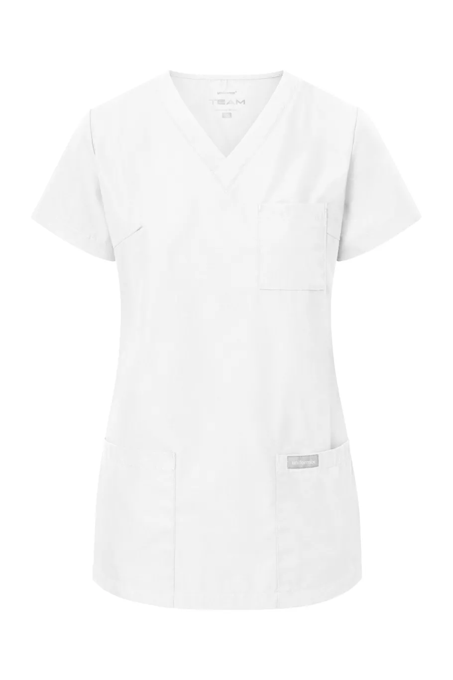 Uniformix Fizjoterapia|Kosmetologia-Bluza medyczna damska, TEAM T1000, White