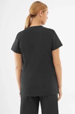 Uniformix Fizjoterapia|Kosmetologia-Bluza medyczna damska, TEAM T1000, Dark gray
