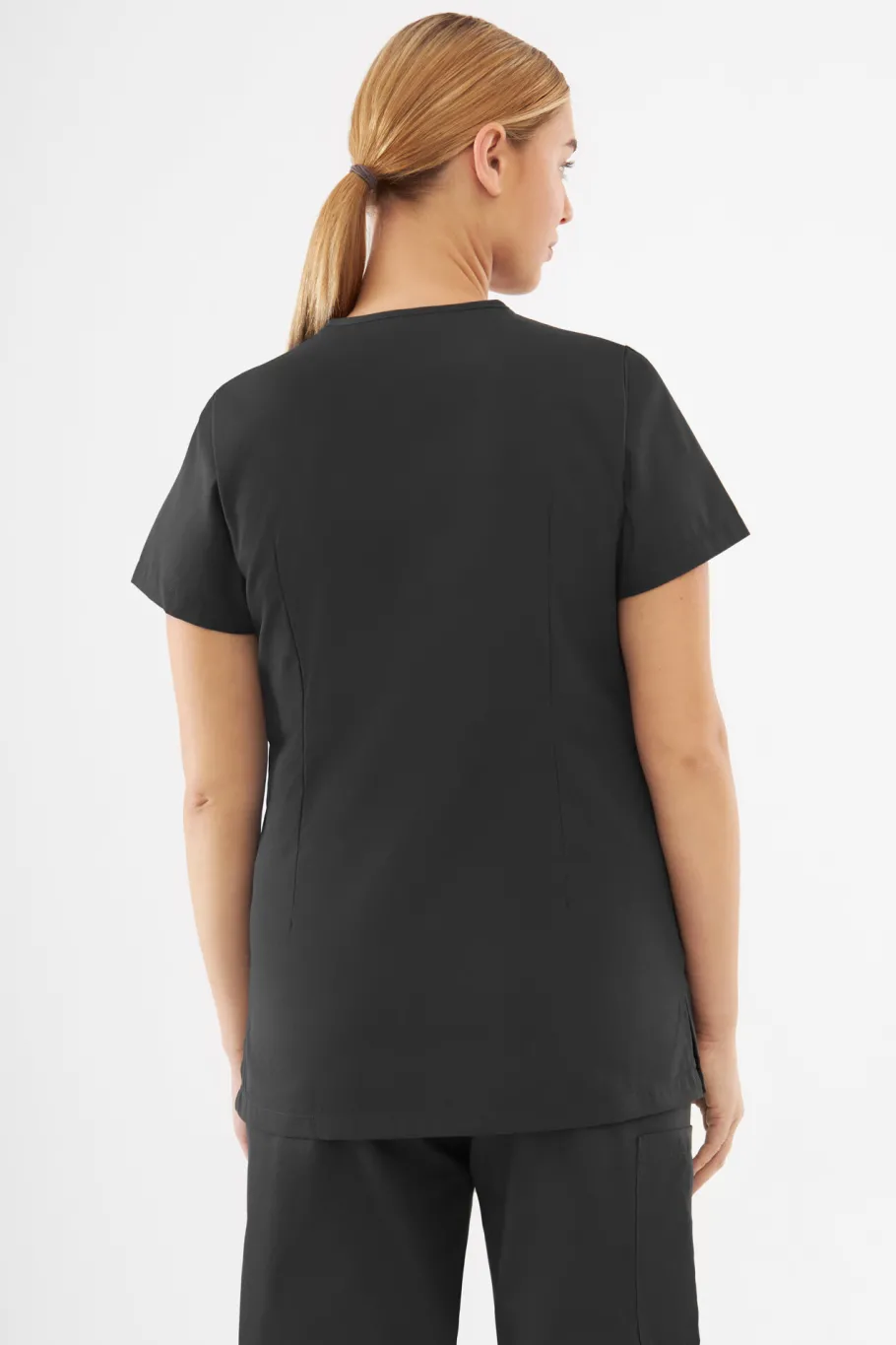 Uniformix Fizjoterapia|Kosmetologia-Bluza medyczna damska, TEAM T1000, Dark gray