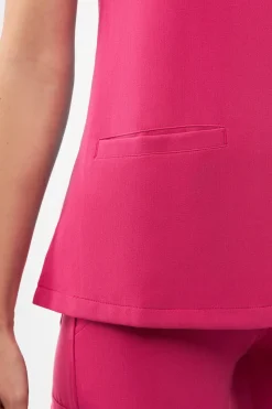 Uniformix Fizjoterapia|Kosmetologia-Bluza medyczna damska RayOn, 3000, Virtual Pink