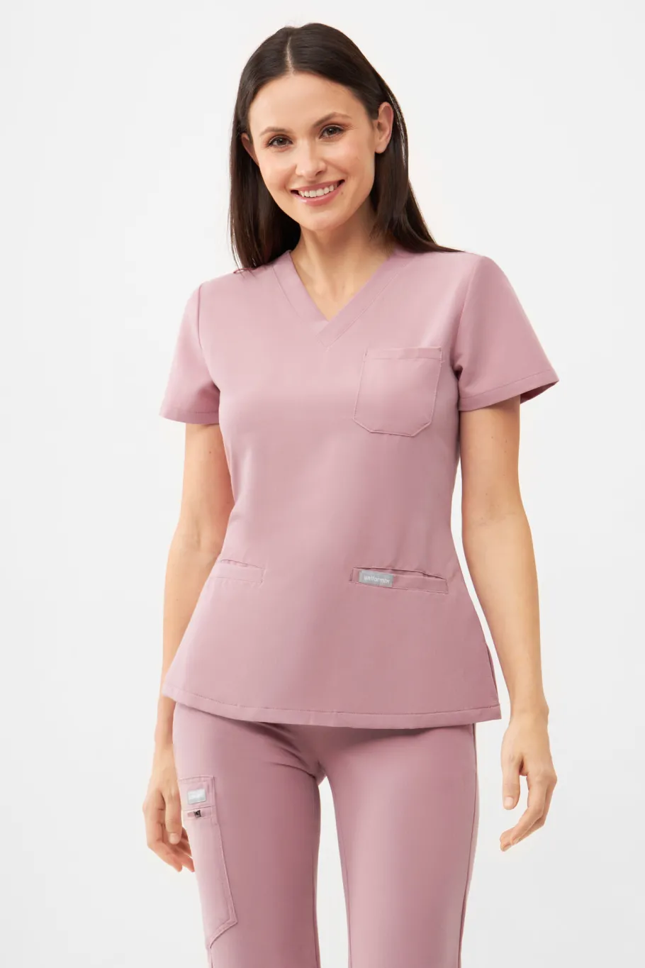 Uniformix Fizjoterapia|Kosmetologia-Bluza medyczna damska RayOn, 3000, Bisque