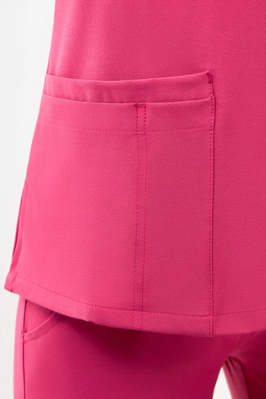 Uniformix Fizjoterapia|Kosmetologia-Bluza medyczna damska , Super Flex 4000-Virtual pink