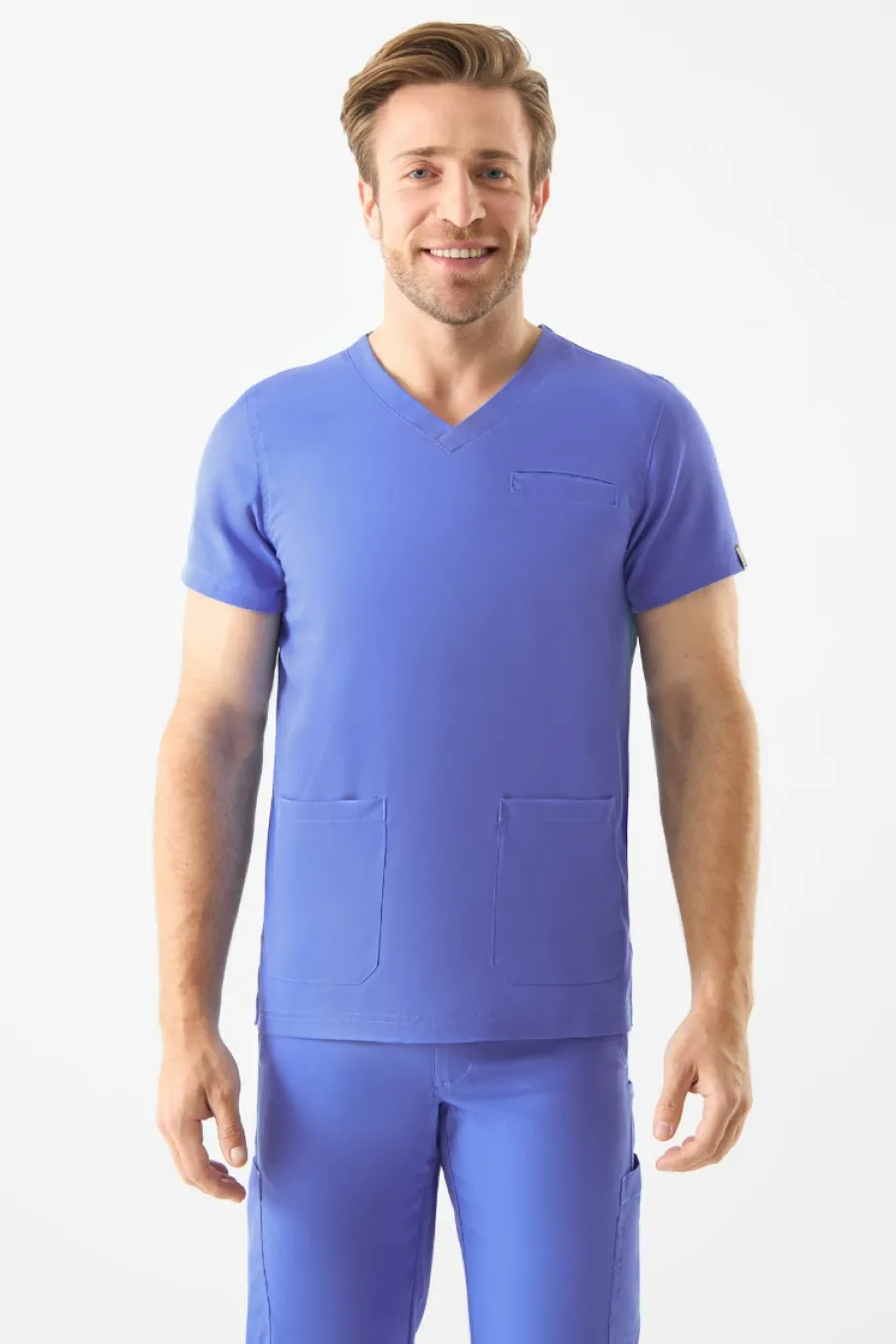 Uniformix Bluzy-Bluza medyczna męska Med Couture RothWear, 7477-CEIL