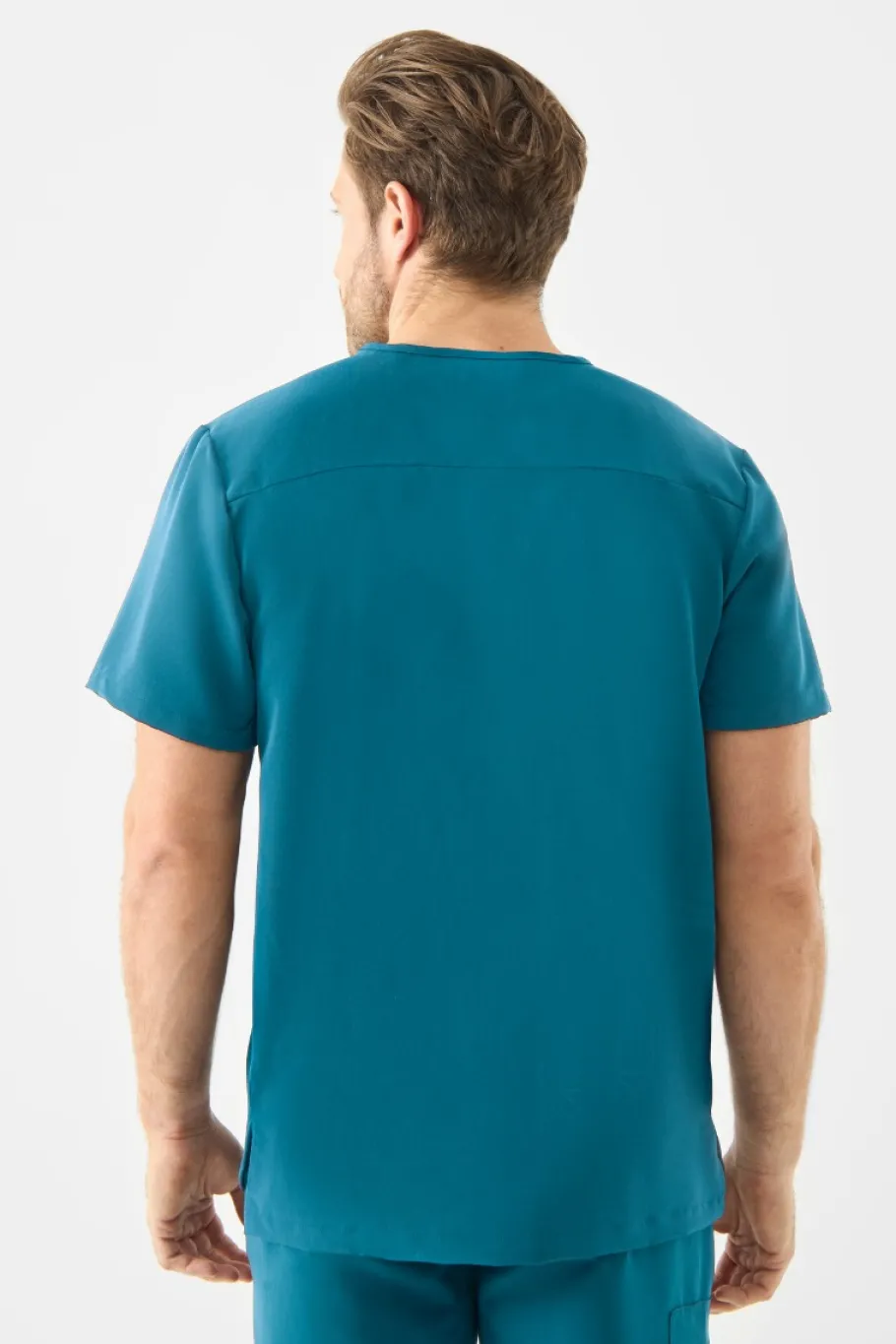 Uniformix Bluzy|Promocje-Bluza medyczna męska RayOn, 3050, Caribbean Blue