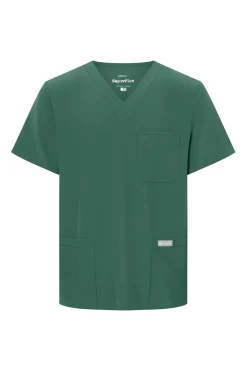 Uniformix Bluzy-Bluza medyczna męska Super Flex, 4050-Hunter green