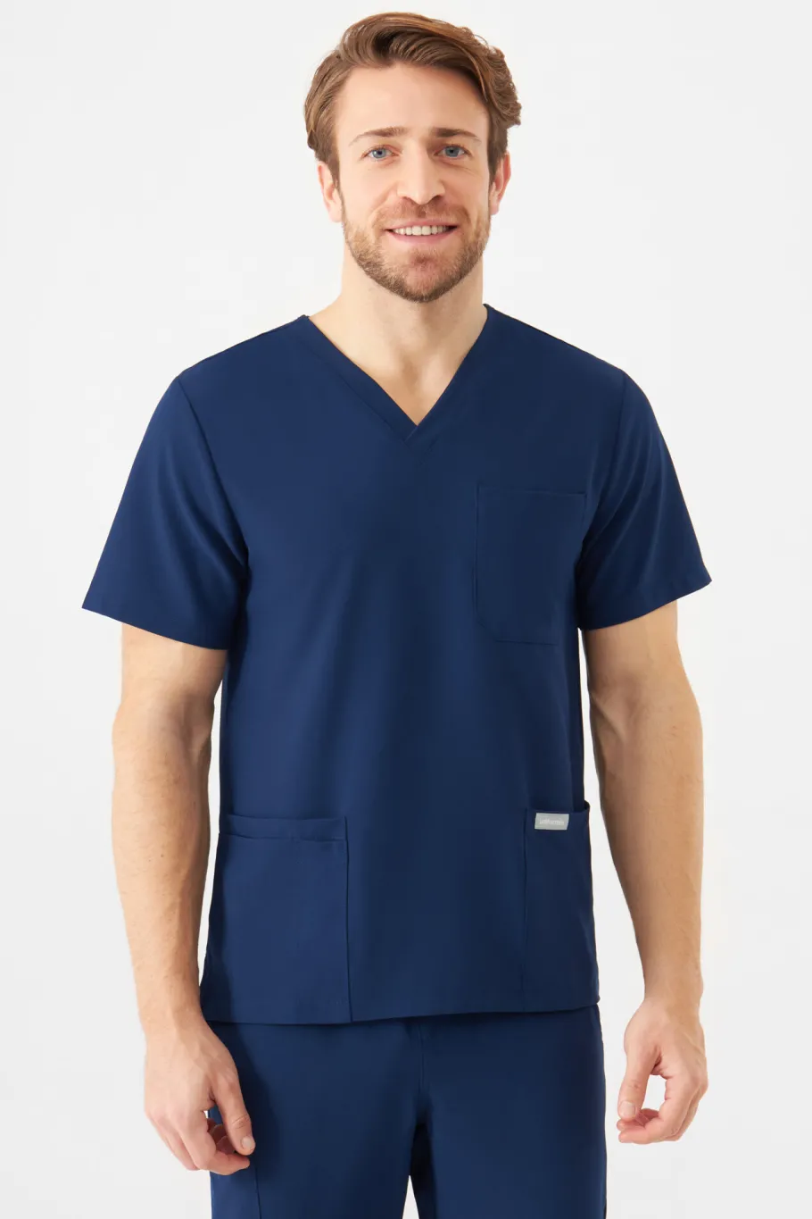 Uniformix Bluzy-Bluza medyczna męska Super Flex, 4050-Navy
