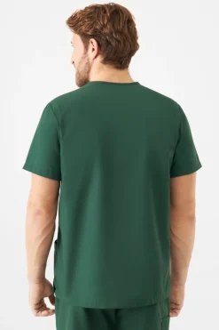 Uniformix Bluzy|Bluzy-Bluza medyczna uniwersalna, TEAM T1260, Hunter Green
