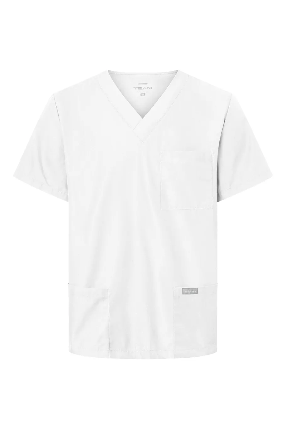Uniformix Bluzy|Bluzy-Bluza medyczna uniwersalna, TEAM T1260, White