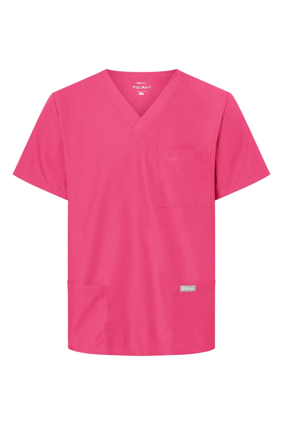 Uniformix Bluzy|Bluzy-Bluza medyczna uniwersalna, TEAM T1260, Virtual Pink