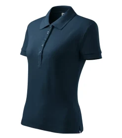 Uniformix Pozostałe-Koszulka polo damska, Malfini Cotton Heavy, granatowy, MA216
