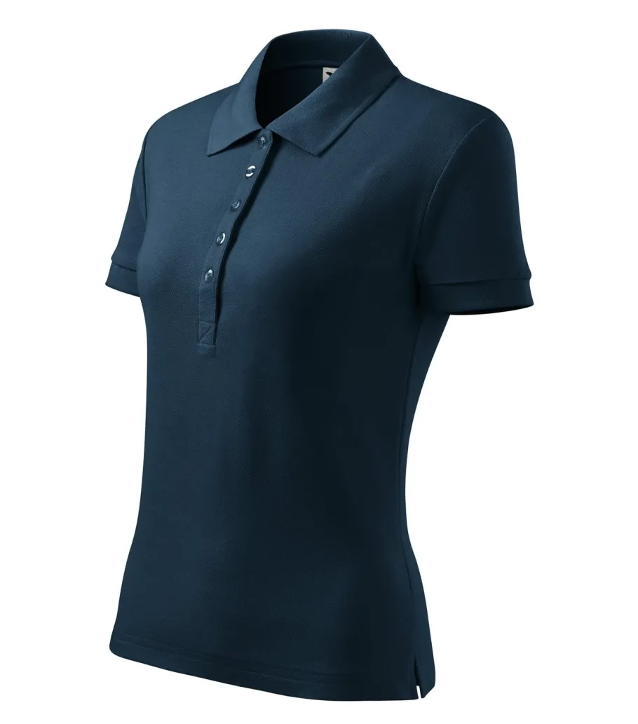 Uniformix Pozostałe-Koszulka polo damska, Malfini Cotton Heavy, granatowy, MA216