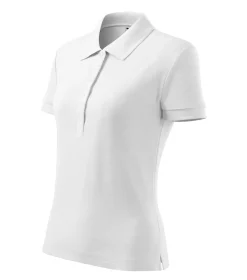 Uniformix Pozostałe-Koszulka polo damska, Malfini Cotton Heavy, biały, MA216