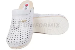 Uniformix Obuwie-Obuwie Medyczne Buxa Drewniaki Supercomfort, model FPU11, kolor biały