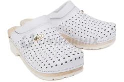 Uniformix Obuwie-Obuwie Medyczne Buxa Drewniaki Supercomfort, model FPU11, kolor biały