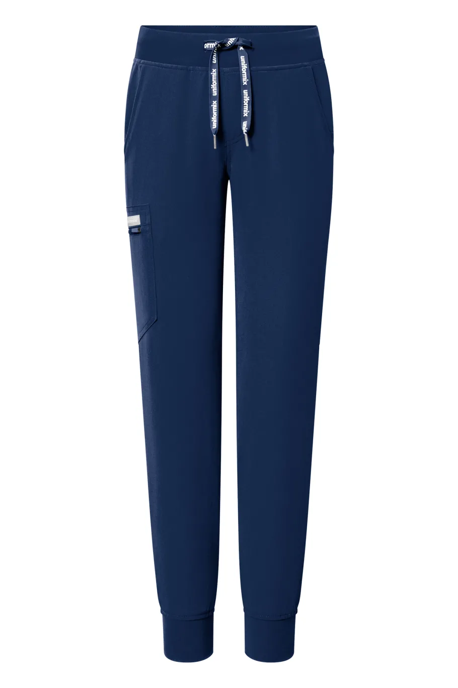 Uniformix Fizjoterapia|Kosmetologia-Spodnie medyczne damskie RayOn, 3020, Navy