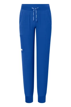 Uniformix Fizjoterapia|Kosmetologia-Spodnie medyczne damskie Super Flex, 4020-Royal Blue