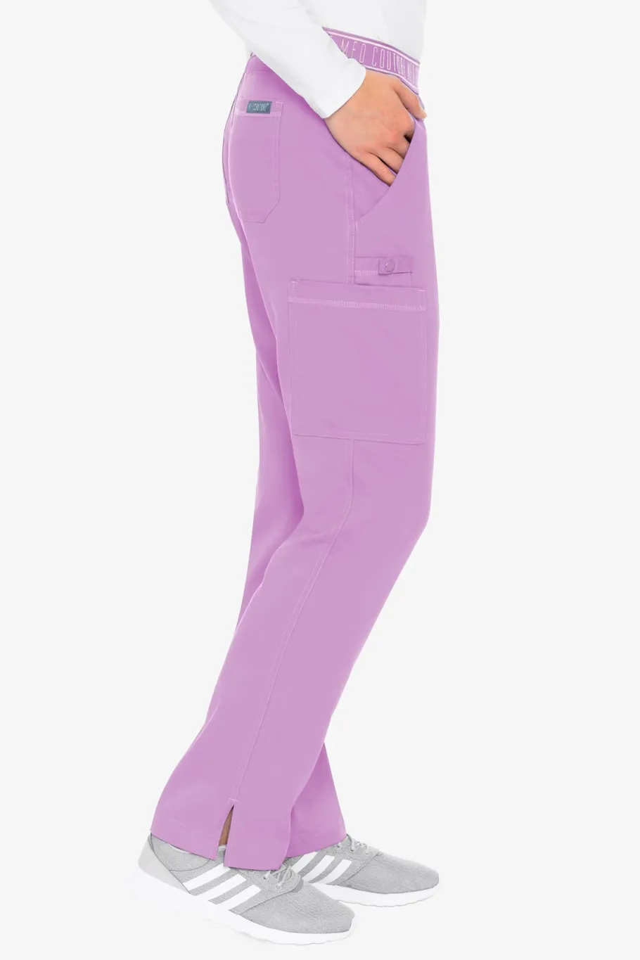 Uniformix Fizjoterapia|Spodnie-Spodnie medyczne damskie Med Couture Performance Touch, 7739-LILA