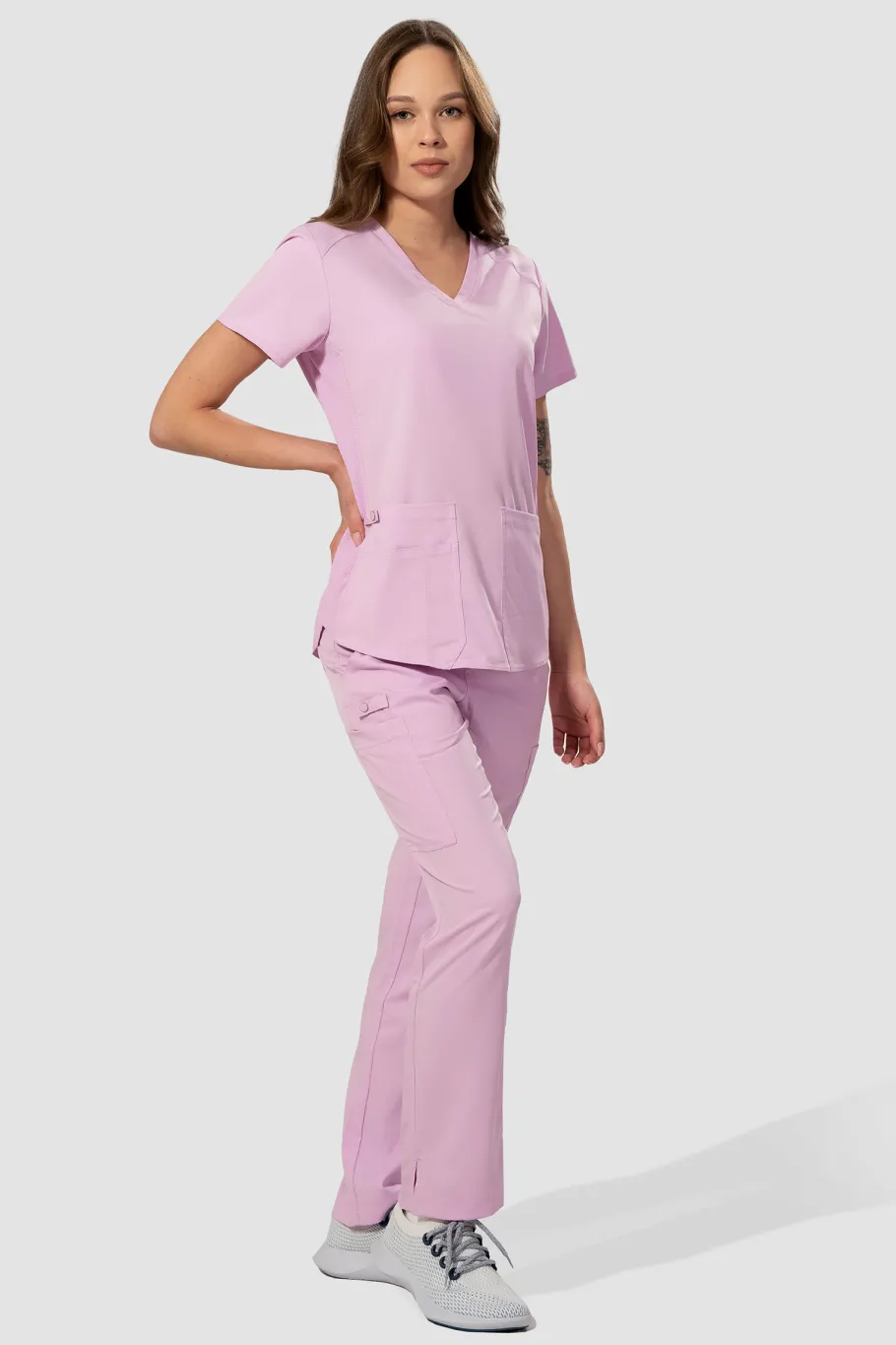 Uniformix Fizjoterapia|Spodnie-Spodnie medyczne damskie Med Couture Performance Touch, 7739-LILA