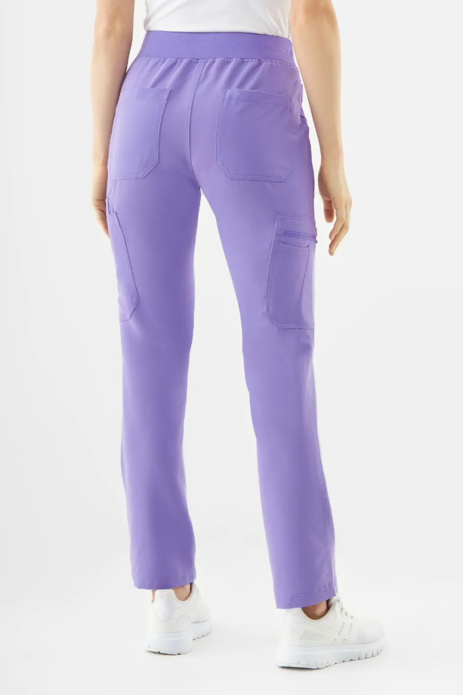 Uniformix Fizjoterapia|Kosmetologia-Spodnie medyczne damskie RayOn, 3030, Mauve
