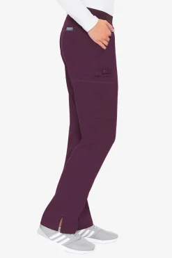 Uniformix Fizjoterapia|Spodnie-Spodnie medyczne damskie Med Couture Performance Touch, 7739-WINE