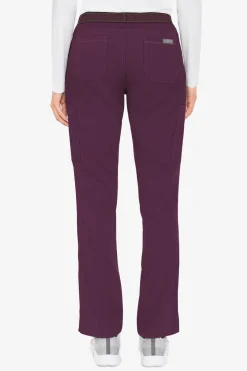 Uniformix Fizjoterapia|Spodnie-Spodnie medyczne damskie Med Couture Performance Touch, 7739-WINE
