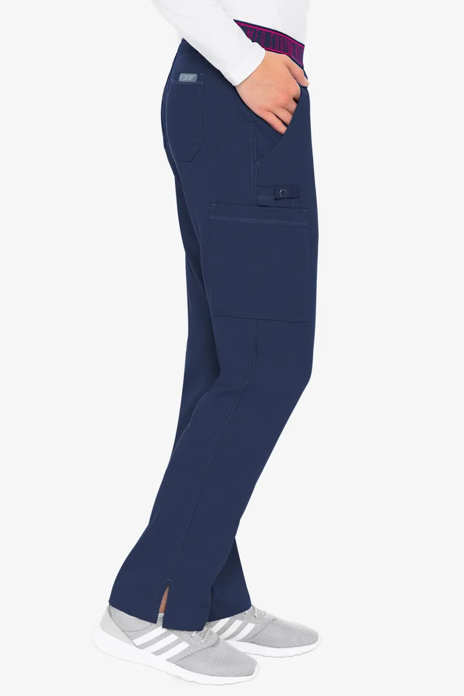 Uniformix Fizjoterapia|Spodnie-Spodnie medyczne damskie Med Couture Performance Touch, 7739-NAVY