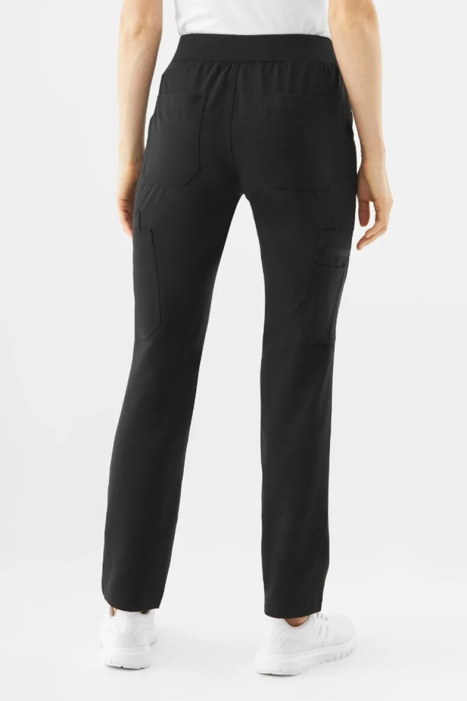 Uniformix Fizjoterapia|Kosmetologia-Spodnie medyczne damskie RayOn, 3030, black