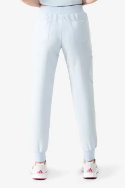 Uniformix Fizjoterapia|Kosmetologia-Spodnie medyczne damskie RayOn, 3020, Sky blue