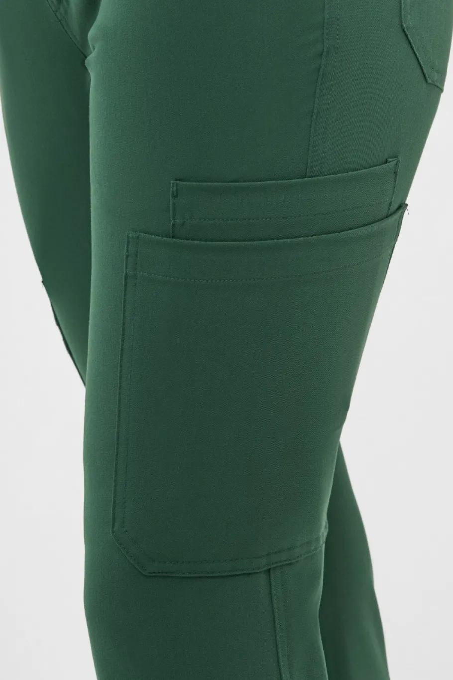 Uniformix Fizjoterapia|Kosmetologia-Spodnie medyczne damskie RayOn, 3030, Hunter Green